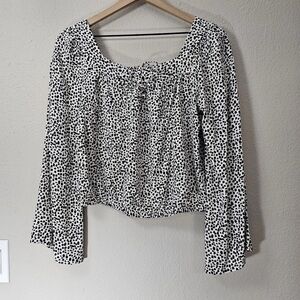 Express‎ - Dalmatian Dot Blouse